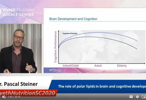 The role of polar lipids in brain and cognitive development - Dr. Pascal Steiner The role of polar lipids in brain and cognitive development - Dr. Pascal Steiner