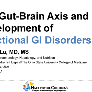 The Gut-Brain Axis and Development of Functional GI Disorders