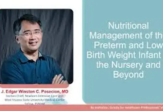 WNSC Webinar Nutritional Management of PT and LBW Infant